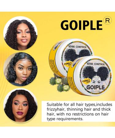 Pineapple Edge Control Wax 8.25 OZ - Non-Greasy Smoother with Extreme Hold - For All Hair Types - Water-Based Edge Stay Gel - Buy Online on GoSupps.com