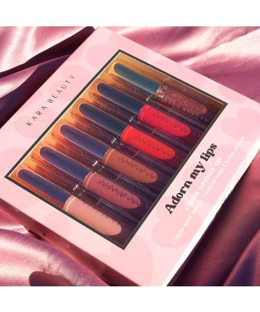Kara Beauty Adorn My Lips 6 Piece Liquid Lipstick Gift Set | International Shipping Available - Buy Online on GoSupps.com
