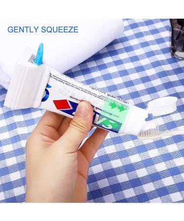 Set of 4 Rolling Toothpaste Squeezer - Simple, Practical & Kid-Friendly - Buy Online on GoSupps.com