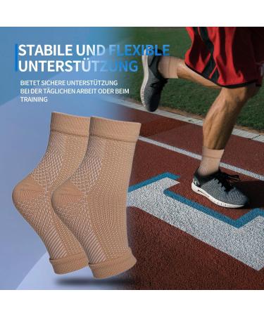 4 Pairs Plantar Fasciitis Compression Socks - Heel Spur Relief & Achilles Tendon Support - Black & White - S/M Size - Buy Online on GoSupps.com