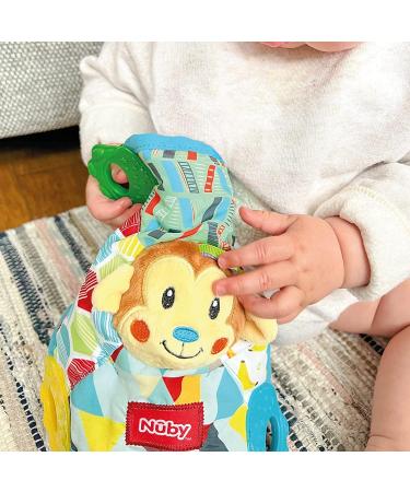 Nuby Teething Blankie - Assorted Styles | Soothing Teether for Babies - Buy Online on GoSupps.com