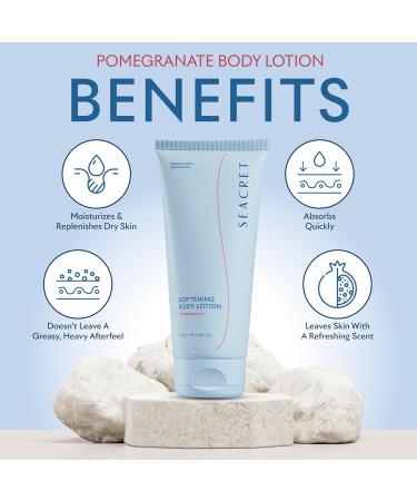 Buy SEACRET Dead Sea Minerals Body Lotion 200ml - Pomegranate | Hydrating & Nourishing Moisturizer for All Skin Types - Buy Online on GoSupps.com