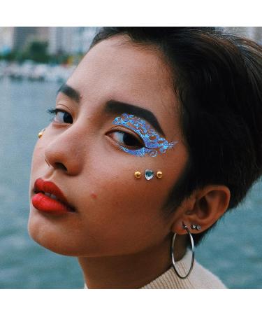 Buy 10-Sheet Temporary Eye Stickers | Eyeshadow & Eyeliner Transfer Stickers for Halloween & Masquerade International Shipping Available - Buy Online on GoSupps.com
