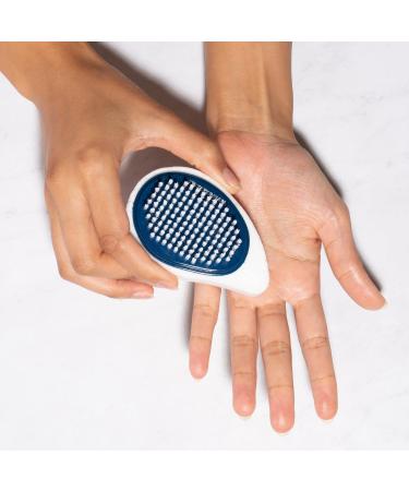 Tweezerman Evening Blue Nail Brush & Callus Remover - Premium Quality Beauty Tool | International Shipping Available - Buy Online on GoSupps.com