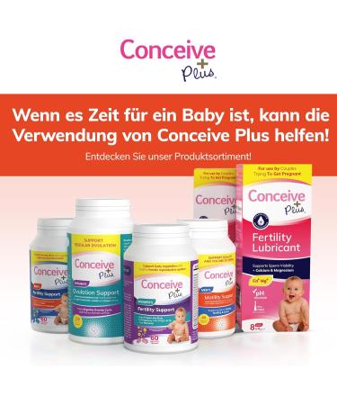Conceive Plus Mobility Boost for Men Male Fertility Dietary Supplement Vitamin E Zinc Ginseng CoQ10 Increased Count 60 Tablets 30 Day Treatment - Buy Online on GoSupps.com