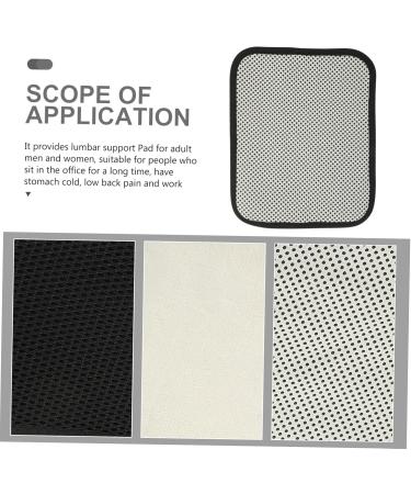 FOMIYES 3pcs Waist Pad Along with Portable Lumbar Pad Women Heating Lumbar Pad Keep Warm Net Bag Mat - Buy Online on GoSupps.com