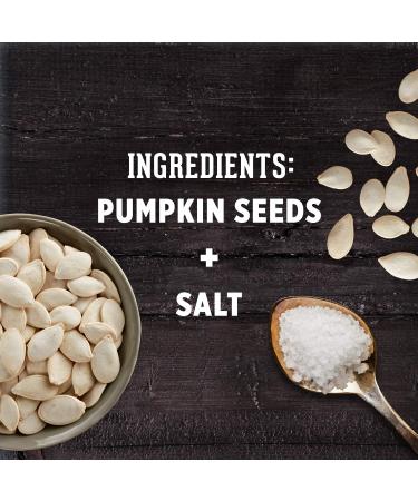 DAVID SEEDS Roasted & Salted Pumpkin Seeds 5 oz (12 Pack) - Keto Friendly - Buy Online on GoSupps.com