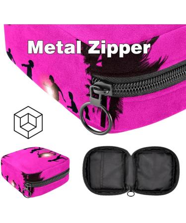 Buy Multi-Colored Storage Bags for Women's Bandages & Menstrual Needs - Large Pink Zipper Pockets for Beach & Sports - Buy Online on GoSupps.com