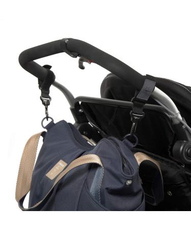 Casual Twin Diaper Bag - Stylish Baby Bag with Accessories | Diaper Backpack in Green & Navy - Buy Online on GoSupps.com