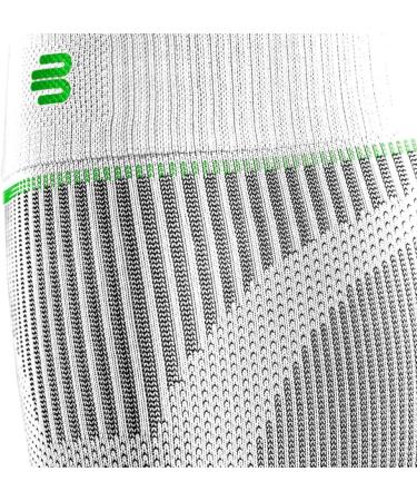 BAUERFEIND Calf Brace Compression Sleeves - Unisex White Leg Warmers (S) for Lower Leg Support - International Shipping Available - Buy Online on GoSupps.com