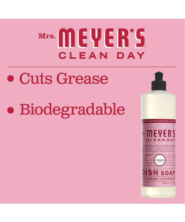 MRS. MEYER'S CLEAN DAY Peppermint Liquid Dish Soap - Biodegradable Limited Edition 16 fl. oz - Eco-Friendly Cleaning Solution for International Shipping - Buy Online on GoSupps.com