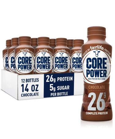 Fairlife High Protein Milk Shake Chocolate 14 FL Oz Pack of 12