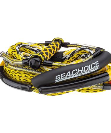 Seachoice 5-Section Wakeboard Rope - 75 Ft. Long - 15 In. Handle with Textured EVA Grip - 6 In. Trick Handle - Buy Online on GoSupps.com