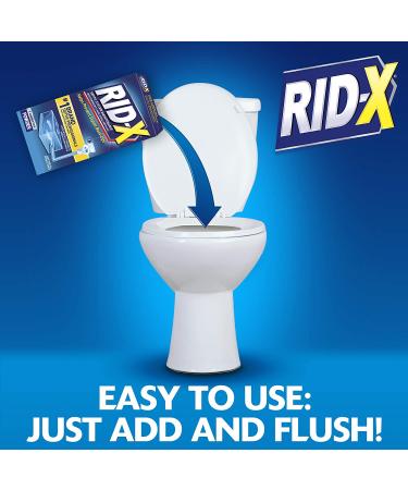 Rid-X Septic Tank Treatment Powder 19.6oz - Keep Your Septic System in Top Condition - Buy Online on GoSupps.com