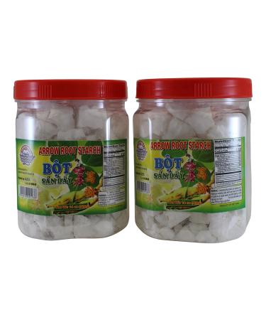 Arrowroot Starch, Bot San Day, Gluten Free Thickener, 14 Ounce, Pack of 2 14 Ounce (Pack of 2) - Buy Online on GoSupps.com