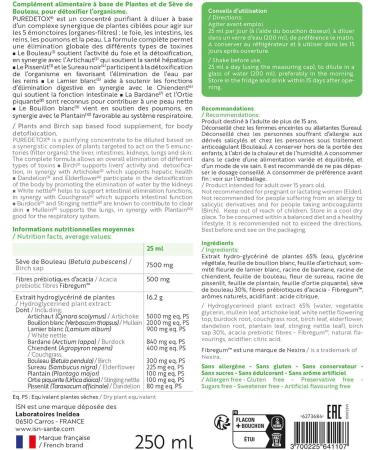 ISN - Puredetox - Elimination of toxins - Global and targeted action on the 5 emunctoria - Sugar free - Gluten free - 10 day cure - Buy Online on GoSupps.com