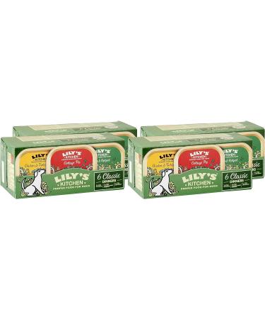 Lily's Kitchen Natural Adult Dog Food Wet Trays - Classic Dinners Multipack - Chicken Lamb & Beef - Complete Meal Recipes (6 Trays x 150g) Classic Multi 900 g (Pack of 1) - Buy Online on GoSupps.com