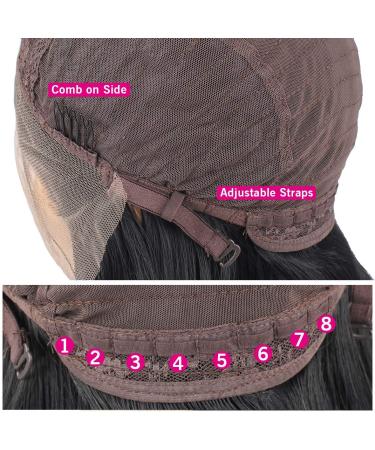 Xtrend 24 Inch Copper-Red Welly Lace Front Wig - Synthetic Heat-Resistant Natural Looking Glue-Free Part - Chestnut Brown Loose Corrugated Ginger Wig - Buy Online on GoSupps.com