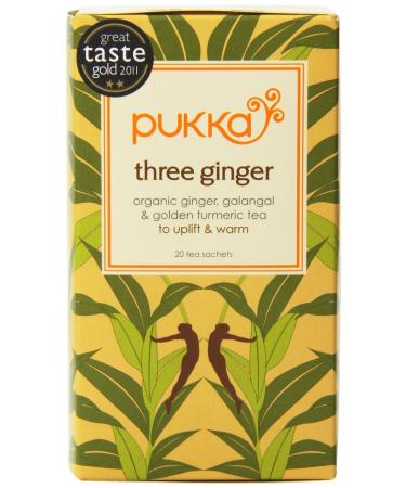 Pukka Herbs Triple Ginger Tea 20 Sachets - CLF-PUK-526