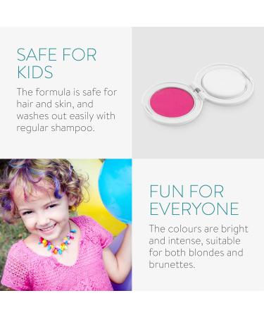 Navaris Children's Hair Color Chalk Set - 8 Washable Water-Soluble Shades for Boys & Girls - Buy Online on GoSupps.com