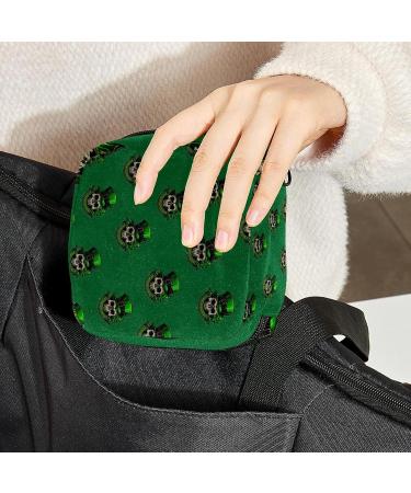 Menstrual Pad Bag with Zipper - Stylish Tampon Pouch for Women & Girls | International Shipping Available - Buy Online on GoSupps.com