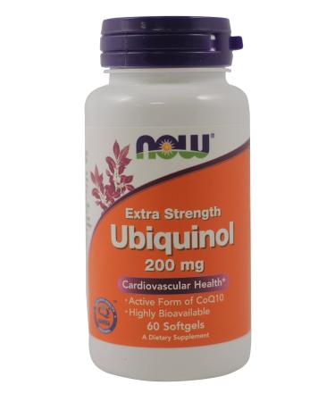 NOW Foods Ubiquinol - 200 mg - 60 Softgels