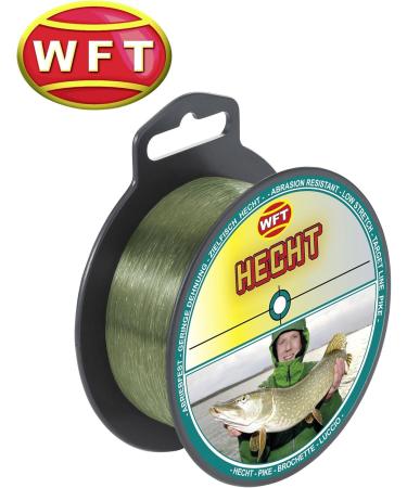 WFT Target Fish Pike 300m 0.35mm Monofilament Line - 10.3kg Strength for Optimal Pike Fishing - Buy Online on GoSupps.com