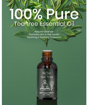 VTS Essential Oils Set - Peppermint Eucalyptus & Tea Tree Oil (1 Fl Oz) | Aromatherapy Massage Skin & Hair Care | Home Diffuser - Pack of 3 - Buy Online on GoSupps.com