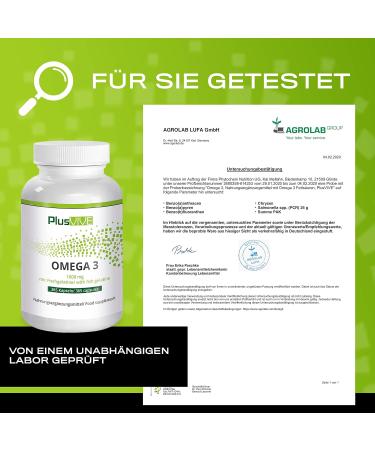  Plusvive Plusvive - 365 omega-3 capsules with fish gelatin shell (1000 mg) - Buy Online on GoSupps.com