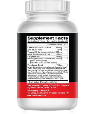 Edge Enlargement Pills - Boost Size by Up to 3 Inches | Male Enhancement | 60 Tablets for Stamina & Girth - Buy Online on GoSupps.com