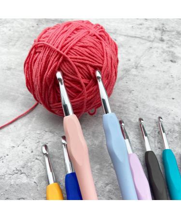 Mdoker Size H/8 Ergonomic Crochet Hook - Extra Long with Soft Handles for Arthritic Hands - Comfortable and Easy to Use for Beginners and Experienced Crocheters - Buy Online on GoSupps.com
