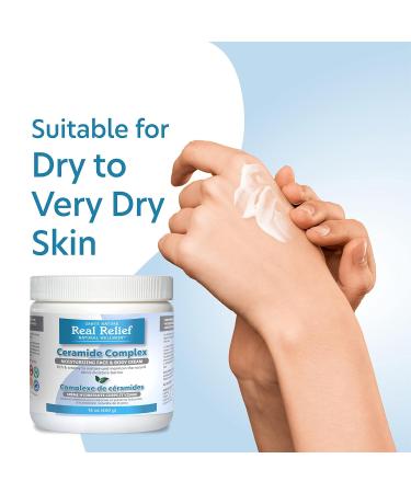 Ceramide Complex Cream - Moisturizing Face & Body Cream for Dry Skin | Fragrance-Free 14 OZ - Buy Online on GoSupps.com