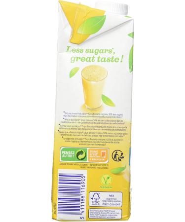 Alpro Banana Soy Drink 1 L - Pack of 4 - Buy Online on GoSupps.com