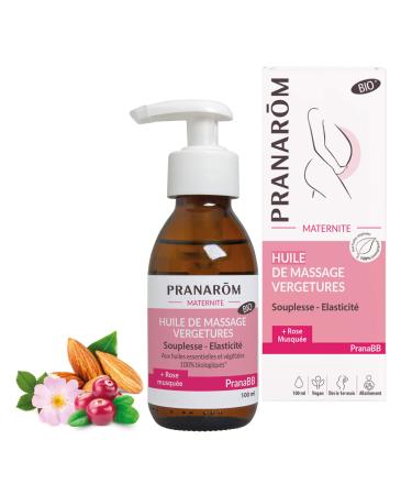 Pranarom PranaBB maternity organic stretch mark massage oil 100ml