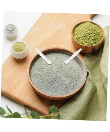 Healeved 20pcs makeup spatula pp white spatula for makeup makeup spatula tool facial spatula 6.00X1.00X0.30CM White - Buy Online on GoSupps.com