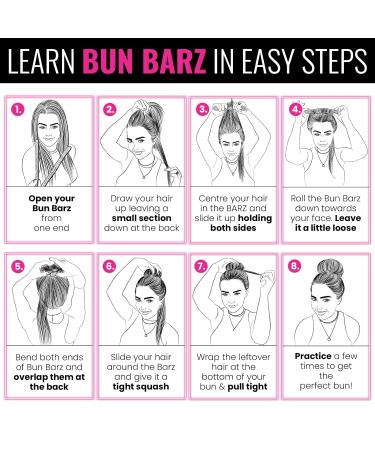 PONY-O and Bun Barz Variety Pack for Fine to Normal Hair - Dark Brown - Buy Online on GoSupps.com