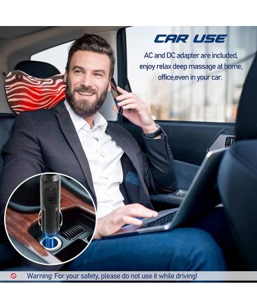 VIKTOR JURGEN Shiatsu Back Massager with Heat - Pain Relief Electric Deep Tissue Kneading Massage Pillow for Neck, Shoulders, Back, Legs, and Feet - Best Gift for Women/Men - Buy Online on GoSupps.com