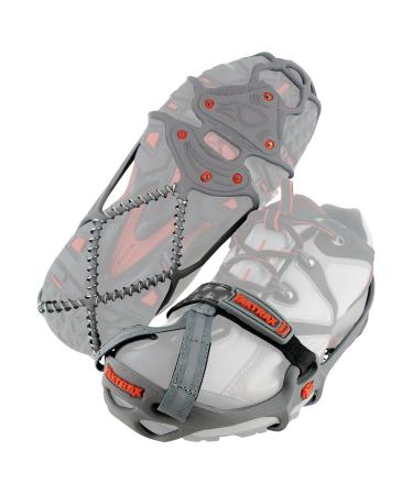 Yaktrax Run Traction Cleats for Running on Snow and Ice (1 Pair) Medium (Shoe Size: W 10.5-12.5/M 9-11)