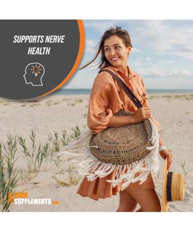 Benfotiamine Powder 150mg - Nerve & Thiamine B1 Support Supplement (25g) - BulkSupplements - Buy Online on GoSupps.com