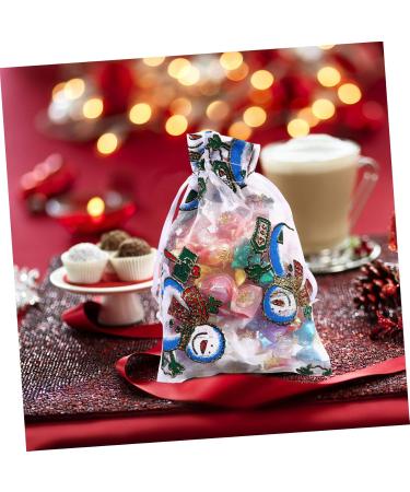 PLAFOPE 36pcs Christmas Cheesy Bag Clear Bags The Xmas Favor Bag Wrapping Bags Jewelry Elk 10X15CM As Shown - Buy Online on GoSupps.com