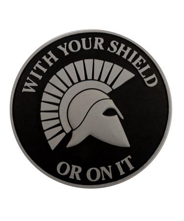 LEGEEON ACU Gray Spartan Helmet with Your Shield OR ON IT PVC 3D Rubber Hook Patch