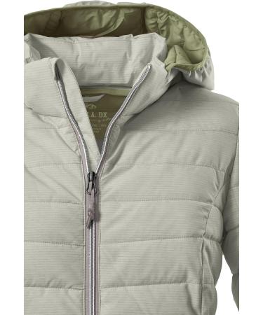 Buy GIGA DX Women's Uyaka Stripe Casual Jacket - Down Look Zip-Off Hood 44 Pistachio | International Shipping Available - Buy Online on GoSupps.com