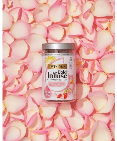 Twinings Cold Infuse  New Improved Taste 72 Teabags - Rose Lemonade - Pack Of 6 - Buy Online on GoSupps.com