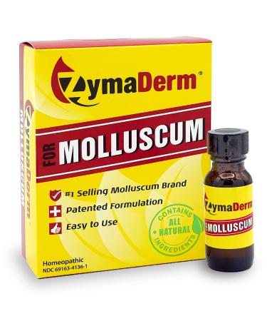 ZYMADERM Molluscum Contagiosum Treatment for Kids and Adults - Fast Acting, Discomfort-Free Reducer w/Applicator Ointment