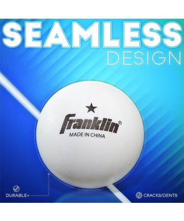 Franklin Sports Ping Pong Balls - Official Size 40mm One Star Professional Quality 12 Pack White Table Tennis Balls - Buy Online on GoSupps.com