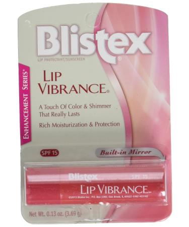 Blistex Lip Vibrance  Lip Protectant  SPF 15 0.13 oz - Pack of 1