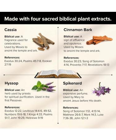 Anointing Oil (Spikenard Hyssop Cassia Cinnamon Rosehip) Holy Oil for Prayer Ceremonies and Blessings (10mL Roller) Tholi Oil Blend 0.34 Fl Oz (Pack of 1) - Buy Online on GoSupps.com