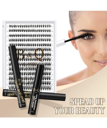 Lash Bond & Seal Kit for DIY Eyelash Extensions - Waterproof, Long Lasting 10ml Black Glue + 5ml Seal - Buy Online on GoSupps.com