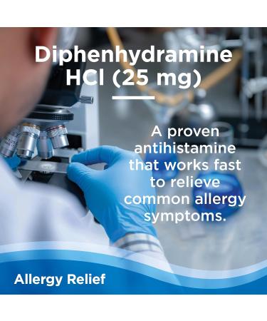 CalmCo Adult Allergy Relief Vials Pre-Measured Diphenhydramine HCl 25mg Travel Size Allergy Medicine for Ages 12+ Antihistamine for Sneezing Runny Nose & Itchy Eyes Mixed Berry Flavor 18 Count - Buy Online on GoSupps.com