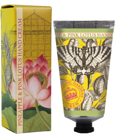 Royal Botanic Gardens KEW Hand Cream & Shea Butter Set - Pineapple & Pink Lotus - Buy Online on GoSupps.com